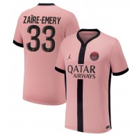 Dres Paris Saint-Germain Warren Zaire-Emery #33 Rezervni 2024-25 Kratak Rukav